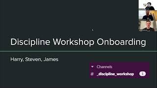 Discipline Workshop Onboarding Guide 2023*