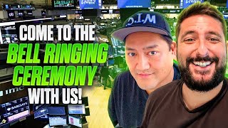 GIVEAWAY | NASDAQ Bell Ringing Ceremony with Bao & Alex | How To Win | Special Raffle Announcement*