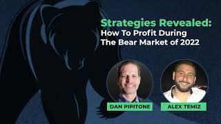 How To Profit During The Bear Stock Market in 2022 | Strategies Revealed | Alex Temiz  & TradeZero*